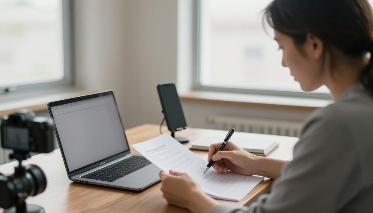 Transcribe client consultations with accurate details
