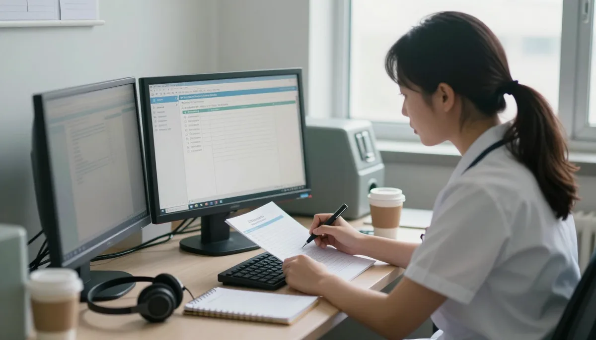 Copy-paste EHR workflow for AI transcripts: safe templates for clinics without integration