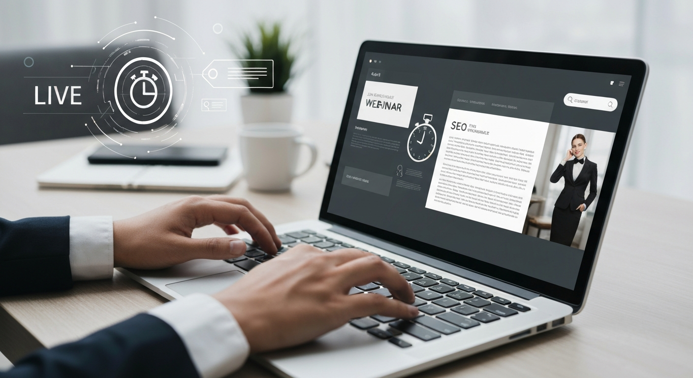 Webinar transcription to SEO article: a 60-minute workflow for consultants